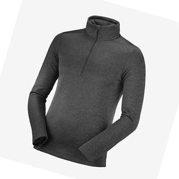 Sudadera Con Capucha Salomon ESSENTIAL LIGHTWARM SEAMLESS Hombre Negros | MX 3204SGL